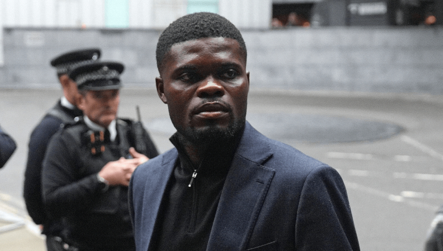 官方：黄潜中场托马斯再被控两项新的强奸罪名，3月13号出庭