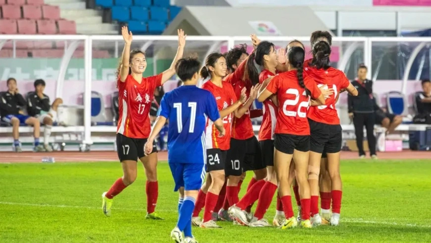 全员脚软！全运会女足湖北VS广东点球大战，突然死亡后两队连丢5点