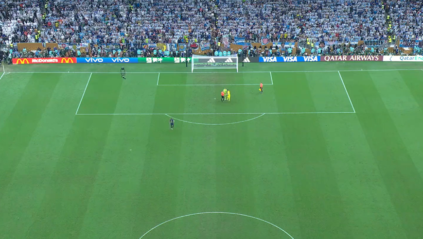 体坛记忆｜阿根廷VS法国点球大战，上帝视角一镜到底！