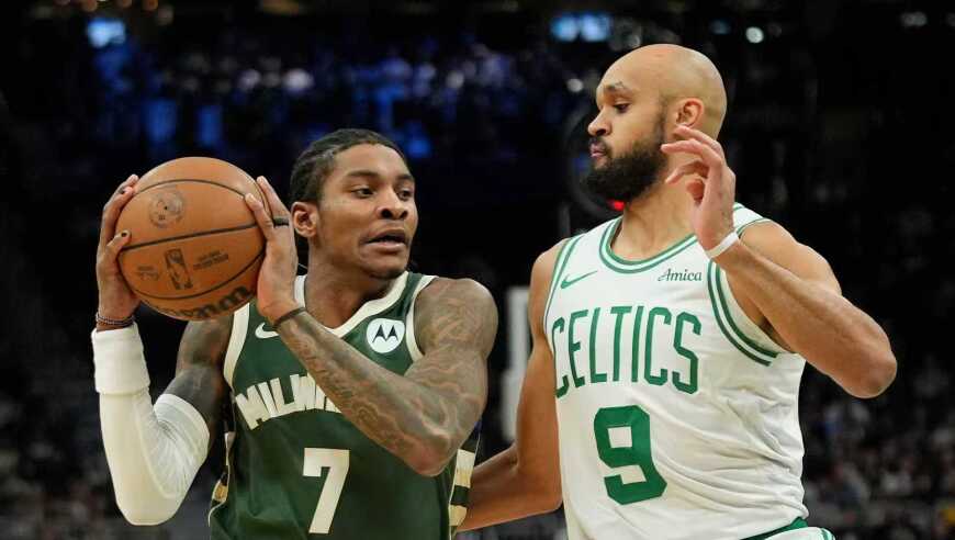 布朗30分绿军遭雄鹿逆转结束5连胜 小波特赛季首次三双库兹马31分