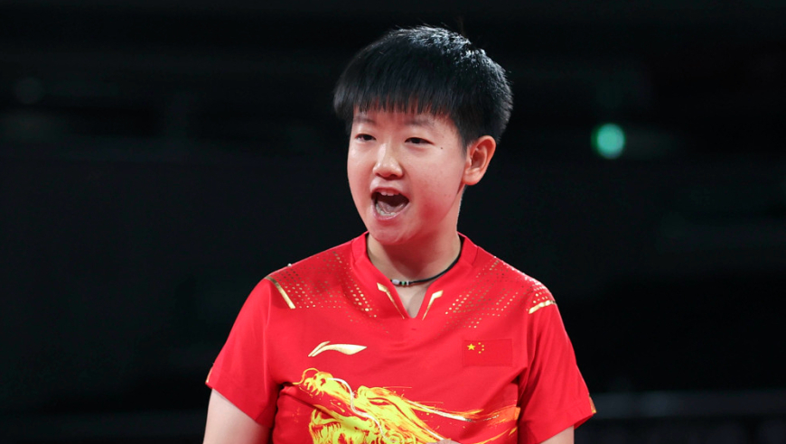 东京奥运降维打击！孙颖莎零封伊藤美诚，击碎东道主金牌梦｜体坛记忆