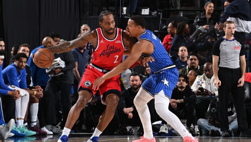 【集锦】魔术111-109快船 莱昂纳德空砍37+8贝恩36+5魔术险胜快船