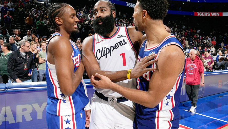 39分赢球直奔哈登！马克西这波操作，比得分更圈粉，76人新王诞生