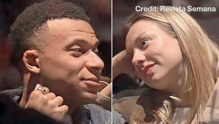 坠入爱河！姆巴佩与女友深夜幽会打保龄球，深情对视满眼爱意