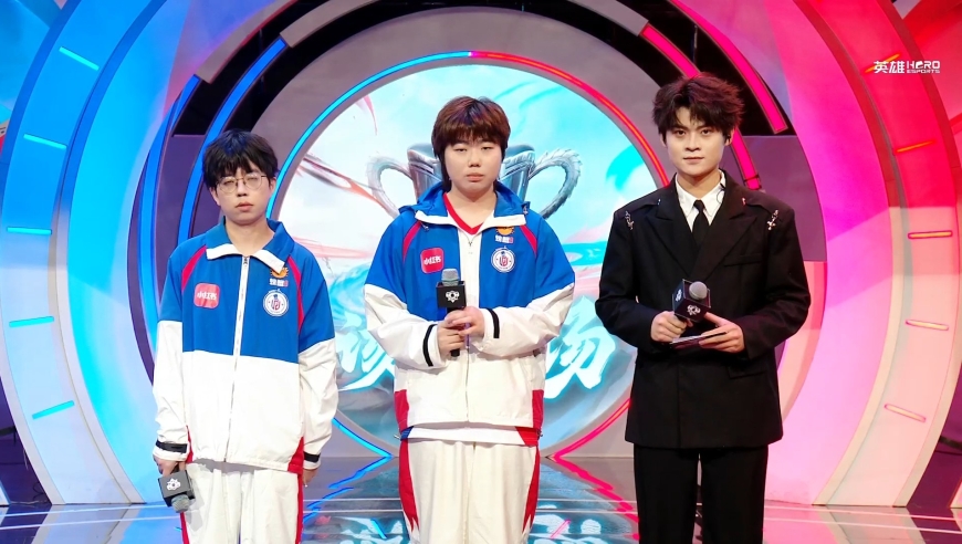 【赛后采访】杭州LGD.NBW.米苏(姜腾瑞)、杭州LGD.NBW.小崽(夏肇汛)：一步一个脚印吧，一场一场拿下