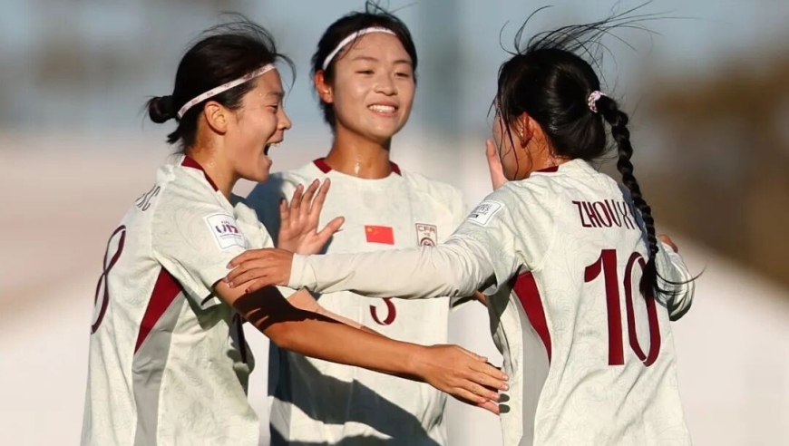 随着中国女足4-0大胜 亚洲3队晋级淘汰赛 韩国垫底 中国创造历史！