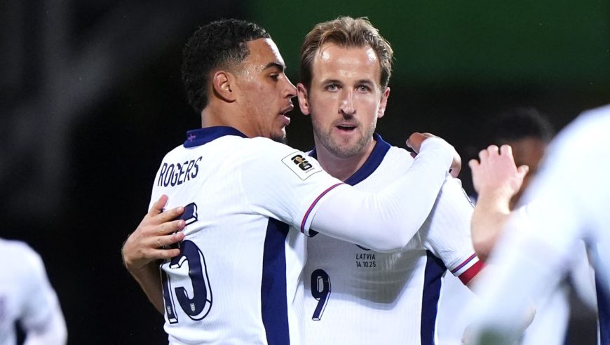 凯恩双响！英格兰5-0提前出线连续8届进世界杯：预赛6连胜0失球