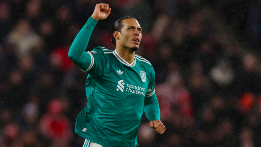 近8轮第2胜！利物浦1-0终结桑德兰主场不败 范迪克破门，远藤航重伤