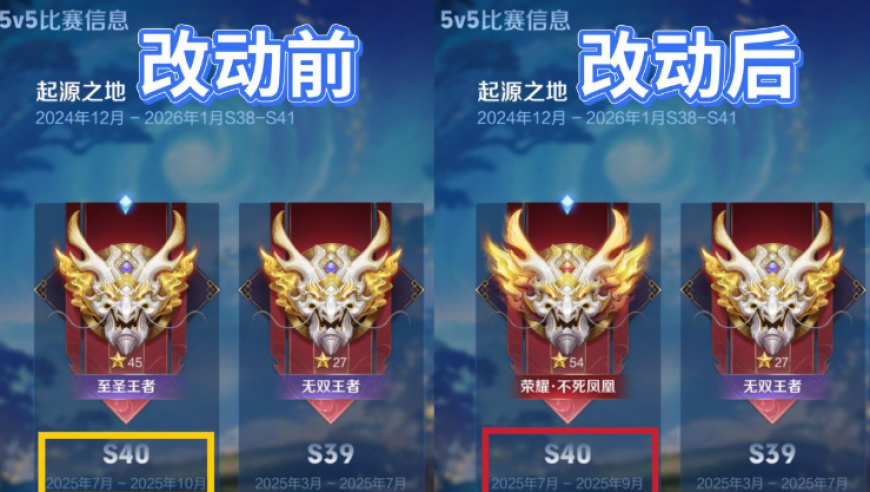 S40赛季确定提前结束，结束时间已曝光
