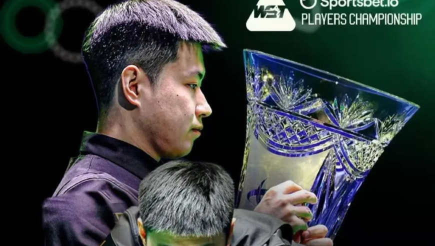 赵心童背靠背夺冠，颜丙涛社媒送祝贺！2句话配4张图，提到塞尔比