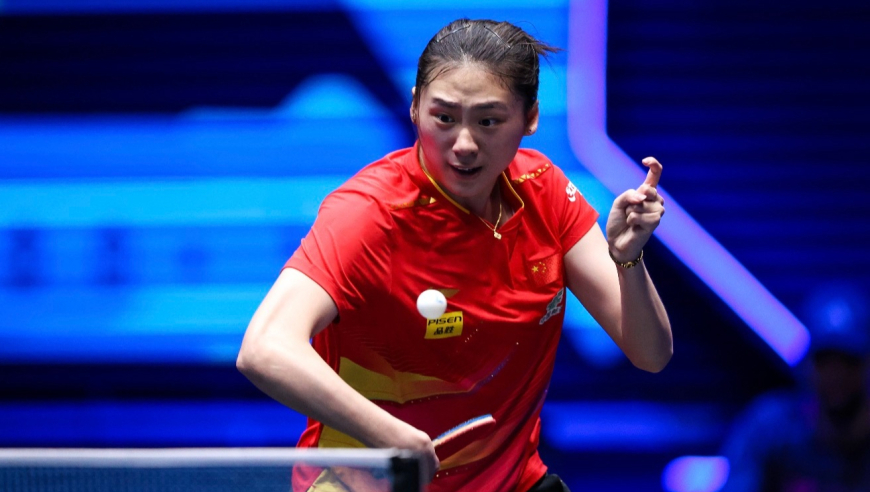 国乒制造冷门！20岁陈熠淘汰张本美和，决胜局连得7分太强了