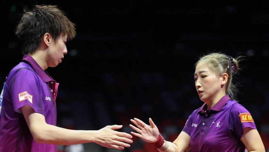 泪目！34岁国乒美女奥运冠军4-3逆转进决赛：又美又能打冲两连冠