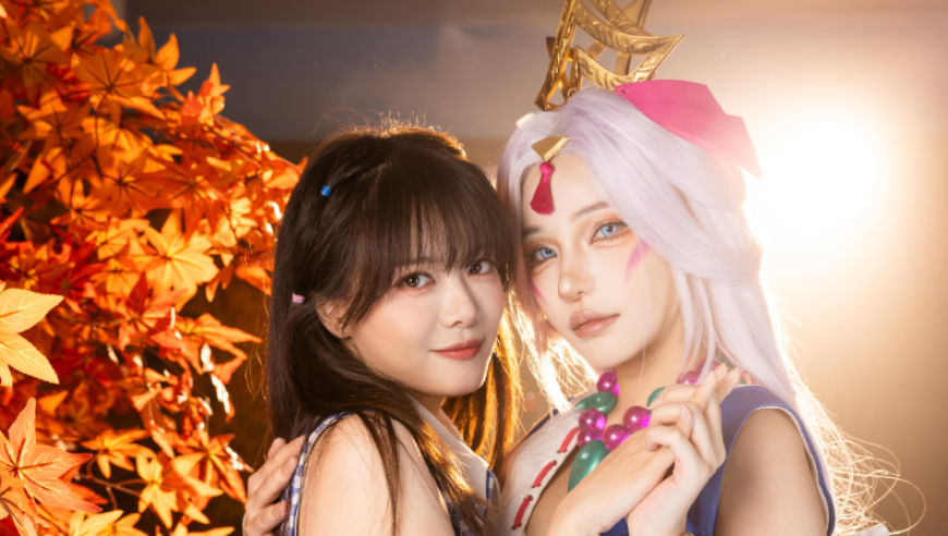【LPL老婆】骆歆晒美照，让粉丝当壁纸