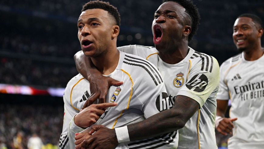 维尼神仙球！姆巴佩100分钟读秒绝杀，皇马2-1巴列卡诺集锦