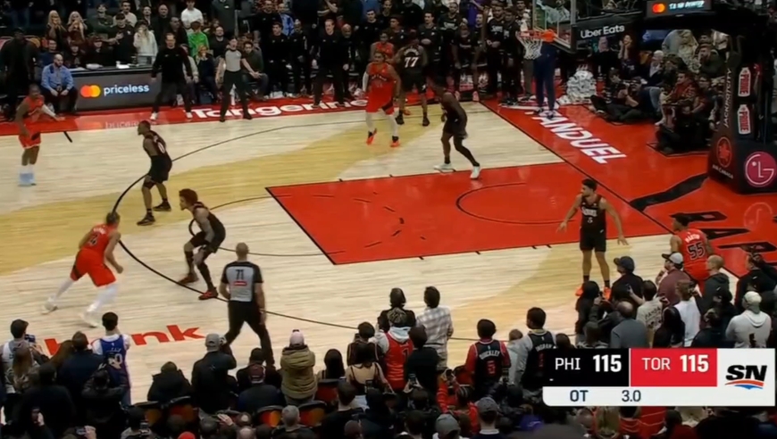 跌宕起伏 回顾猛龙对阵76人最后一刻