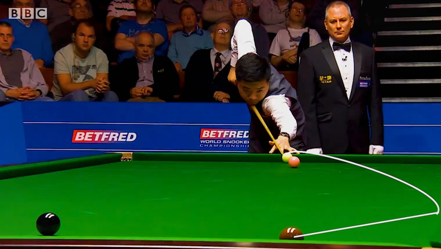 体坛记忆｜巅峰防守反击！丁俊晖源源不断斯诺克，塞尔比毫无还手之力