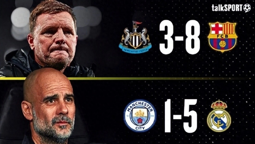 英超双蓝花最多的钱欧冠遭双杀 热刺赢球出局 纽卡2度扳平后惨败