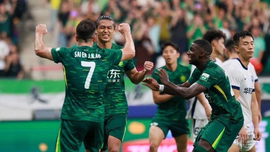 亚冠首胜！国安3-0大埔：张玉宁下半场闪击 塞鸟巧射破门+双响