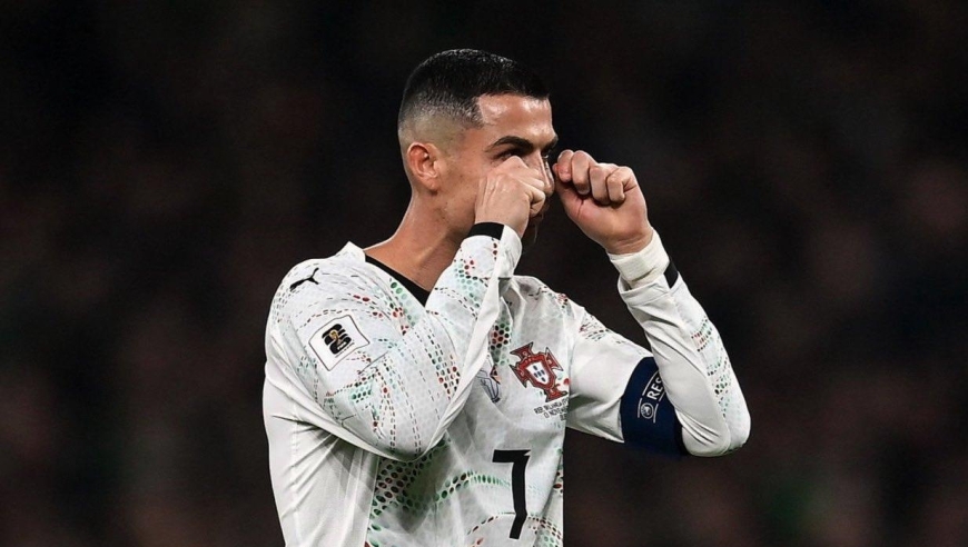 0-2！C罗肘击染红，10人葡萄牙爆冷完败，末轮不败=进世界杯