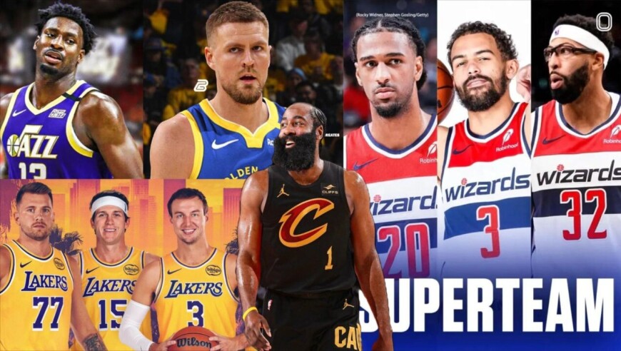 交易市场全汇总：字母哥枪王留队，哈登转战骑士重塑格局，勇士高风险输血 买断市场大鱼浮现