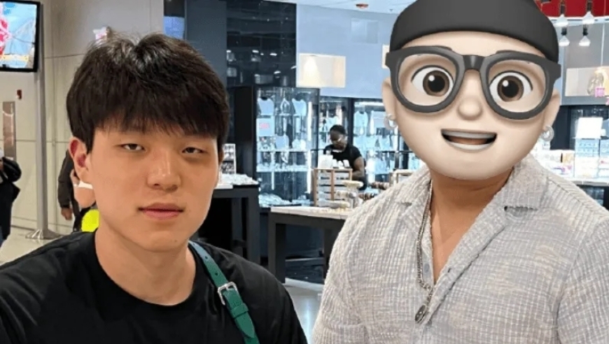 杨瀚森回美训练被肘到眼睛，后续特训+各项培训，体型也变大了！
