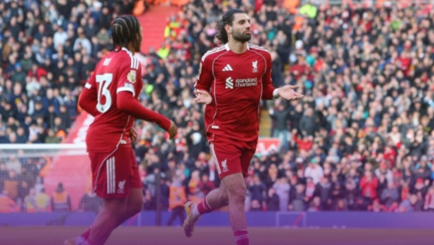 英超-遭绝平！利物浦主场1-1热刺，索博任意球世界波，里沙利松扳平