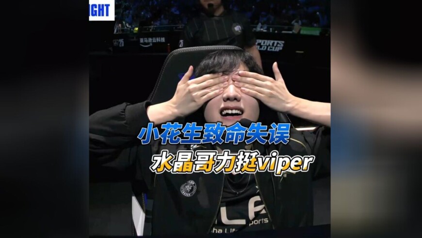 小花生致命失误葬送HLE，Viper全程0失误让水晶哥心疼