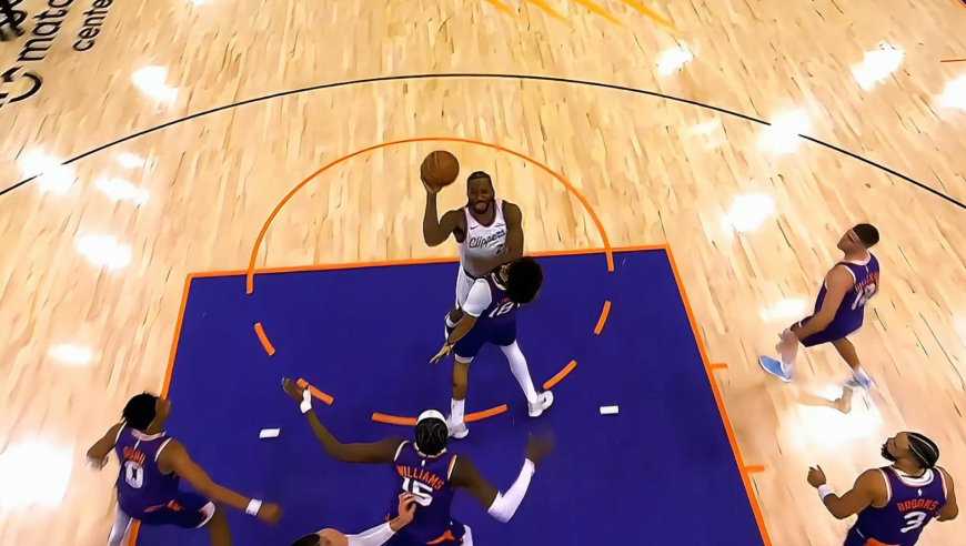 这表现不配全明星？莱昂纳德2+1后再造三分犯规助快船一波打停太阳