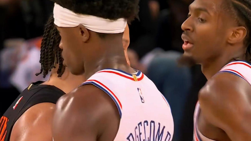 76人尼克斯决胜时刻：埃奇库姆连轰7分+关键篮板爆冷杯赛冠军