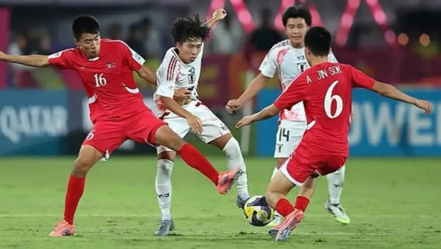 U17世界杯：朝鲜点球大战5-6不敌日本淘汰出局 韩一福失点