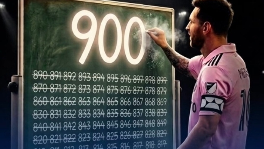 史上最年轻900球先生！梅西超越C罗，两纪录作古，已造1307球