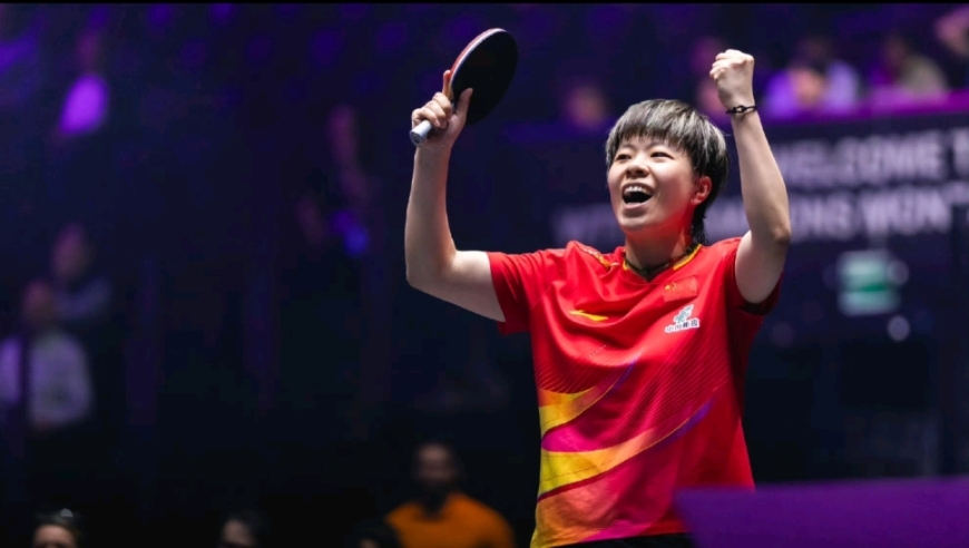 祝贺！冠军赛王艺迪4-3张本美和晋级四强，半决赛VS朱芊曦，四强都有谁？附名单