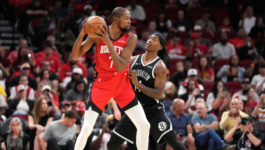 2日NBA前瞻：杜兰特重返布鲁克林直面老东家 小卡哈登冲击6连胜