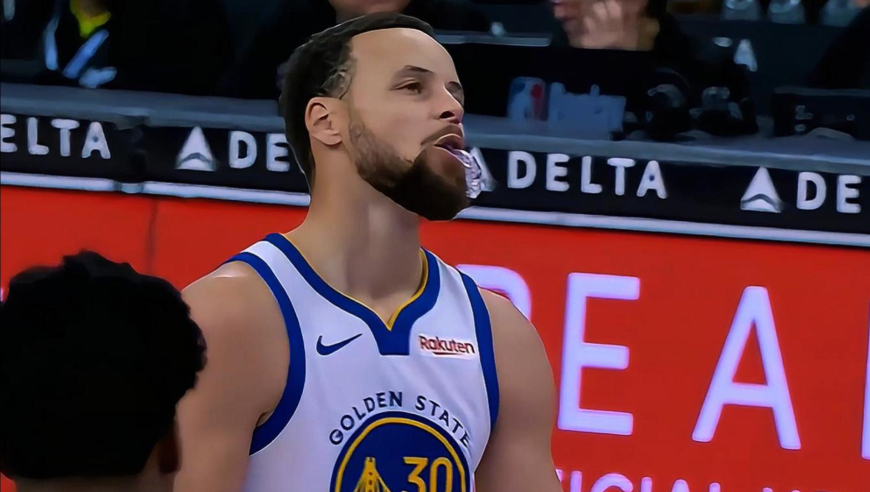 库日天模式！爵士末节反扑追至8分 库里一分钟轰7分助勇士碾压爵士