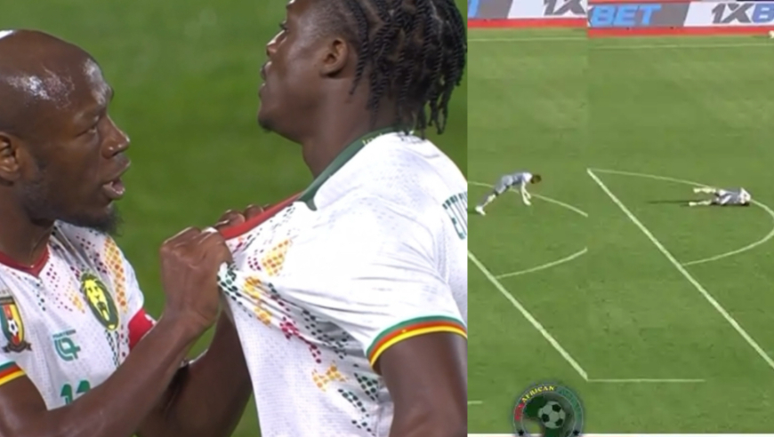 非洲杯五大抽象瞬间：门将昏厥清醒后继续比赛+大佬揪衣服训斥队友