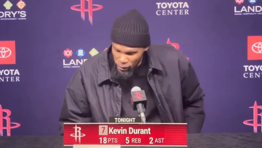 杜兰特：我是进攻核心输球责任在我 詹姆斯：勇士时期的杜兰特最难防