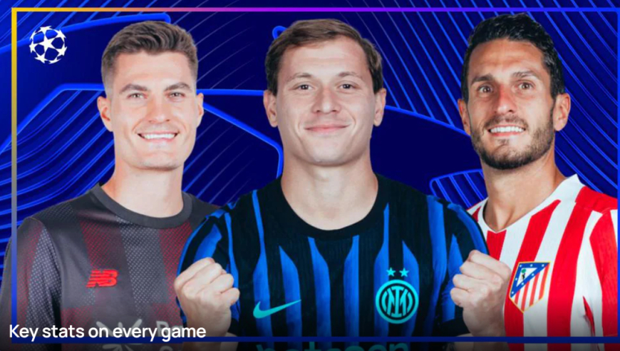 欧冠附加赛次回合今夜打响！国米马竞纽卡，谁能搭上16强末班车