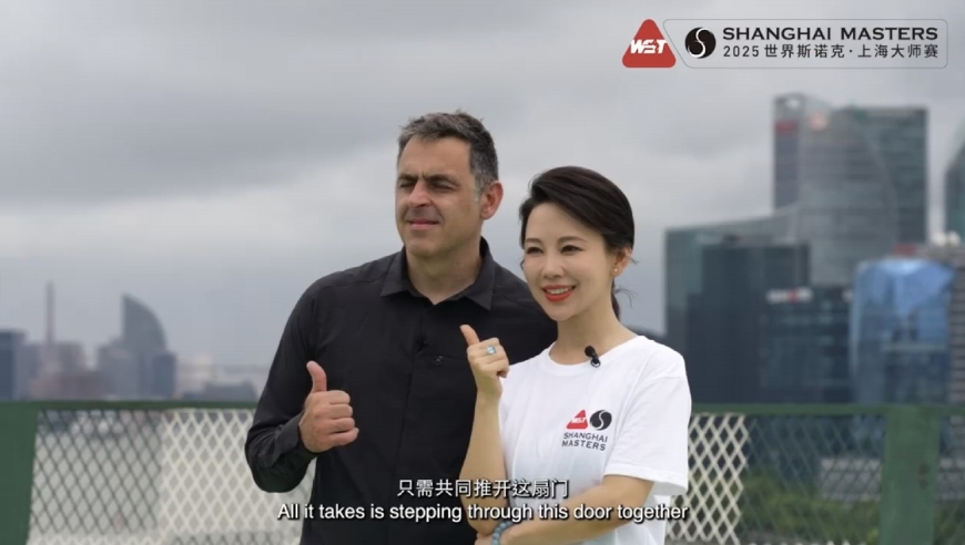 奥沙利文潘晓婷玩转上海：包馄饨做冷面，漫步老城探秘魔都