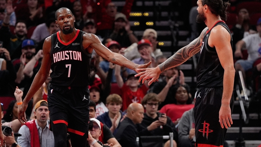 杜兰特复出破纪录，火箭队28分大胜！4个事实证明他们真要争冠了